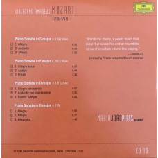 Maria Joao Pires: «Complete Solo Recordings» CD 10