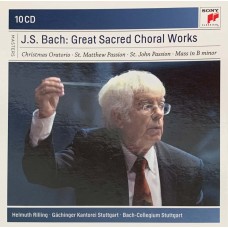 J. S. Bach - Gachinger Kantorei Stuttgart · Bach-Collegium Stuttgart · Helmuth Rillinga: «Great Sacred Choral Works» CD 1