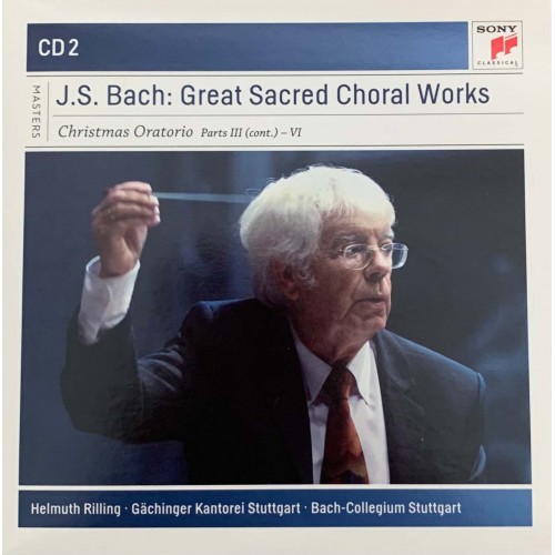 J. S. Bach - Gachinger Kantorei Stuttgart · Bach-Collegium Stuttgart · Helmuth Rillinga: «Great Sacred Choral Works» CD 2