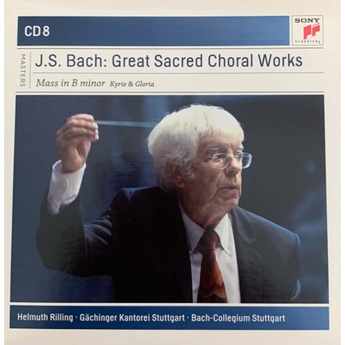 J. S. Bach - Gachinger Kantorei Stuttgart · Bach-Collegium Stuttgart · Helmuth Rillinga: «Great Sacred Choral Works» CD 8