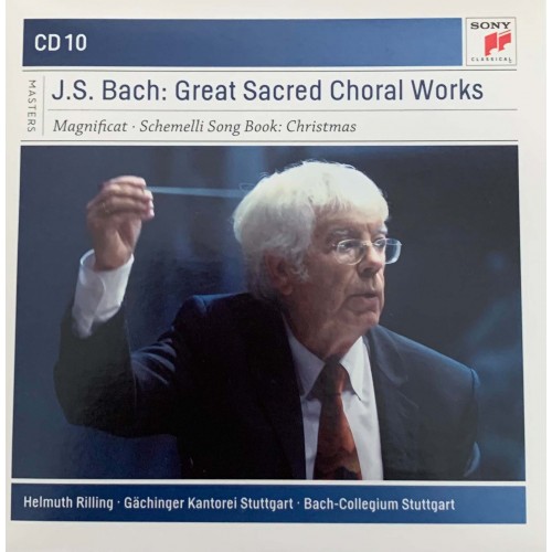 J. S. Bach - Gachinger Kantorei Stuttgart · Bach-Collegium Stuttgart · Helmuth Rillinga: «Great Sacred Choral Works» CD 10