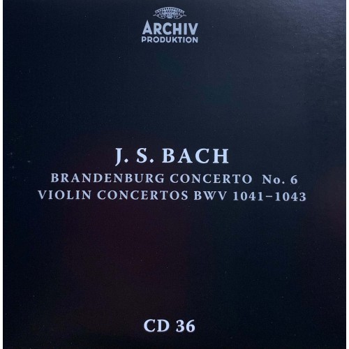 The All-Baroque Box From Monteverdi to Bach CD 36