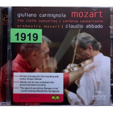 Mozart - Giuliano Carmignola, Orchestra Mozart, Claudio Abbado: «The Violin Concertos / Sinfonia Concertante»