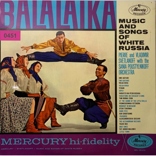 Pierre And Vladimir Svetlanoff With The Sania Poustylnikoff Orchestra: «Balalaika»