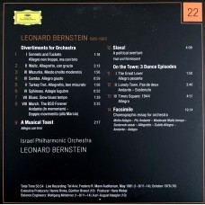 The Leonard Bernstein Collection, Volume One CD 22