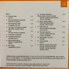 The Leonard Bernstein Collection, Volume One CD 28