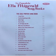 Ella Fitzgerald: «The Complete Ella Fitzgerald Song Books» Disc  1 & 2