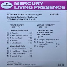 Various: «Mercury Living Presence - The Collectors Edition» CD 11