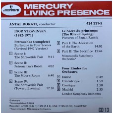 Various: «Mercury Living Presence - The Collectors Edition» CD 13