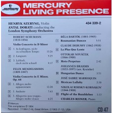 Various: «Mercury Living Presence - The Collectors Edition» CD 47