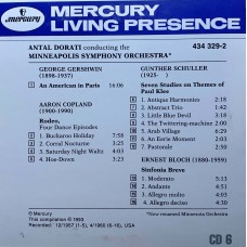 Various: «Mercury Living Presence - The Collectors Edition 2» CD 06