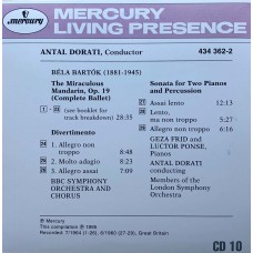 Various: «Mercury Living Presence - The Collectors Edition 2» CD 10