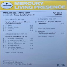 Various: «Mercury Living Presence - The Collectors Edition 2» CD 14