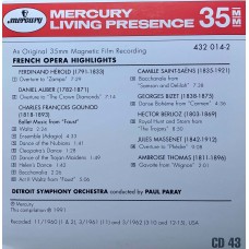 Various: «Mercury Living Presence - The Collectors Edition 2» CD 43