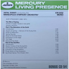 Various: «Mercury Living Presence - The Collectors Edition 2» CD 54