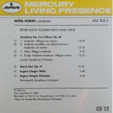 Various: «Mercury Living Presence - The Collectors Edition 3» CD 12