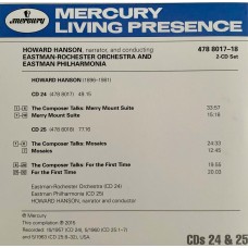 Various: «Mercury Living Presence - The Collectors Edition 3» CD 24 & 25