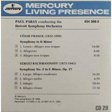 Various: «Mercury Living Presence - The Collectors Edition 3» CD 29