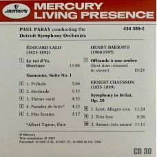 Various: «Mercury Living Presence - The Collectors Edition 3» CD 30