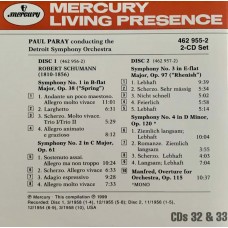 Various: «Mercury Living Presence - The Collectors Edition 3» CD 32 & 33