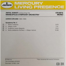 Various: «Mercury Living Presence - The Collectors Edition 3» CD 39