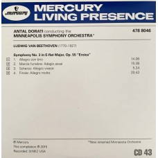 Various: «Mercury Living Presence - The Collectors Edition 3» CD 43