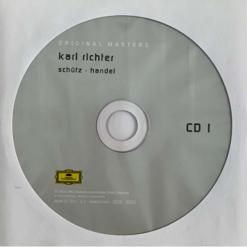 Karl Richter: «A Universal Musician» CD 01