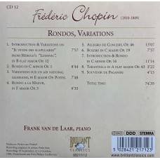 Fryderyk Chopin: «Complete Works» CD 12