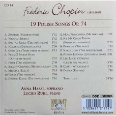 Fryderyk Chopin: «Complete Works» CD 14