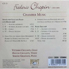 Fryderyk Chopin: «Complete Works» CD 15