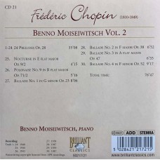 Fryderyk Chopin: «Complete Works» CD 21