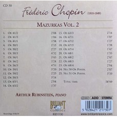 Fryderyk Chopin: «Complete Works» CD 30