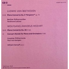 Wilhelm Kempff: «Edition» CD 03