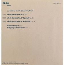 Wilhelm Kempff: «Edition» CD 16