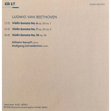 Wilhelm Kempff: «Edition» CD 17