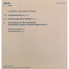 Wilhelm Kempff: «Edition» CD 19