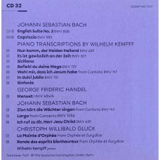 Wilhelm Kempff: «Edition» CD 32