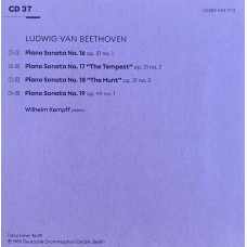 Wilhelm Kempff: «Edition» CD 37