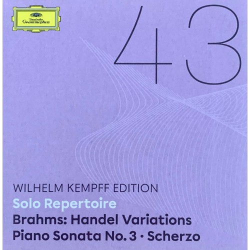 Wilhelm Kempff: «Edition» CD 43