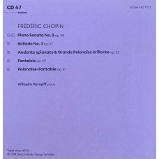 Wilhelm Kempff: «Edition» CD 47