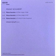 Wilhelm Kempff: «Edition» CD 55