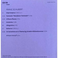 Wilhelm Kempff: «Edition» CD 58