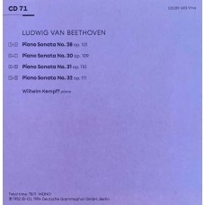 Wilhelm Kempff: «Edition» CD 71