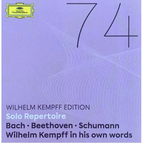 Wilhelm Kempff: «Edition» CD 74