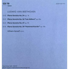 Wilhelm Kempff: «Edition» CD 79