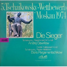 Tschaikowsky, Antonin Dvorak: «Tschaikowsky-Wettbewerb Moskau 1974»