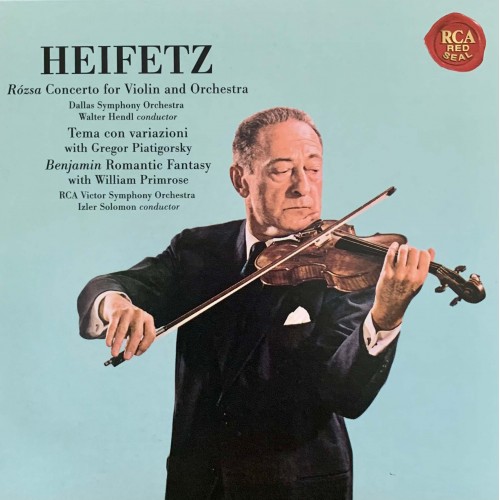 Jascha Heifetz: «The Complete Stereo Collection Remastered» CD 07