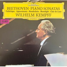Beethoven, Wilhelm Kempff: «Sonaten Nr. 8 Pathetique / Nr. 14 Mondschein / Nr. 23 Appassionata»