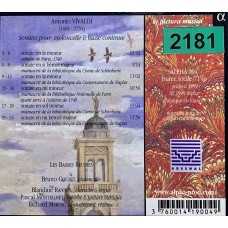 Antonio Vivaldi - Bruno Cocset, Les Basses Reunies: «Sonata a Violoncello Solo del Signor Antonio Vivaldi»