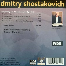 Shostakovich - Rudolf Barshai, WDR Sinfonieorchester: «Symphonies» CD 11